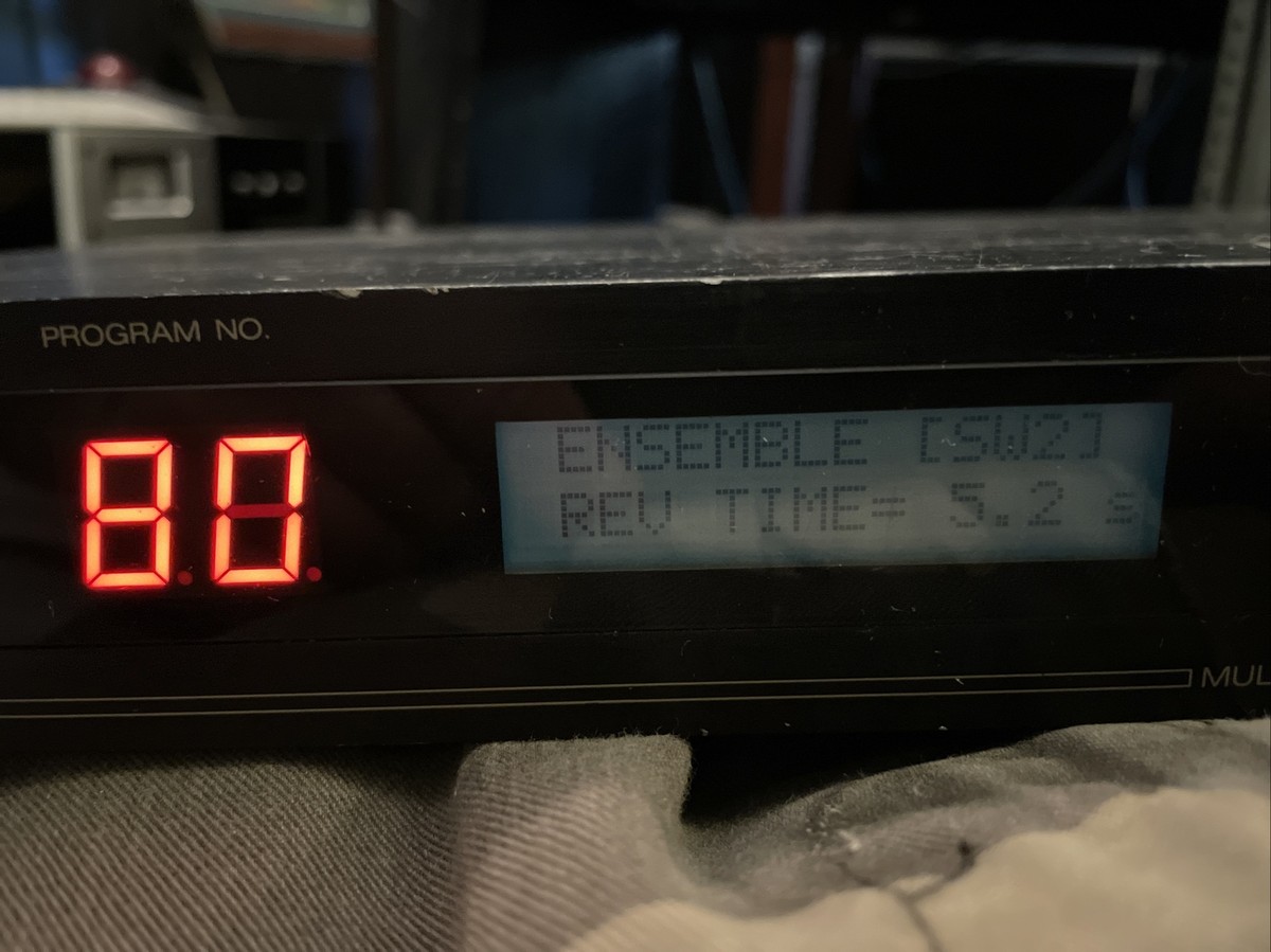 Korg drv-2000 Digital Reverb Vintage Japan ! | eBay