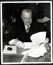 US REPRESENTATIVE WARREN R AUSTIN SPEECH UN SECURITY COUNCIL 1847 Photo Y 242