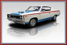 1970 AMC Rebel Machine, Toolbox - Refrigerator Magnet, 42 MIL