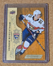 2018-19 UD Engrained Henrik Borgstrom 099/299 Florida Panthers **See📸**