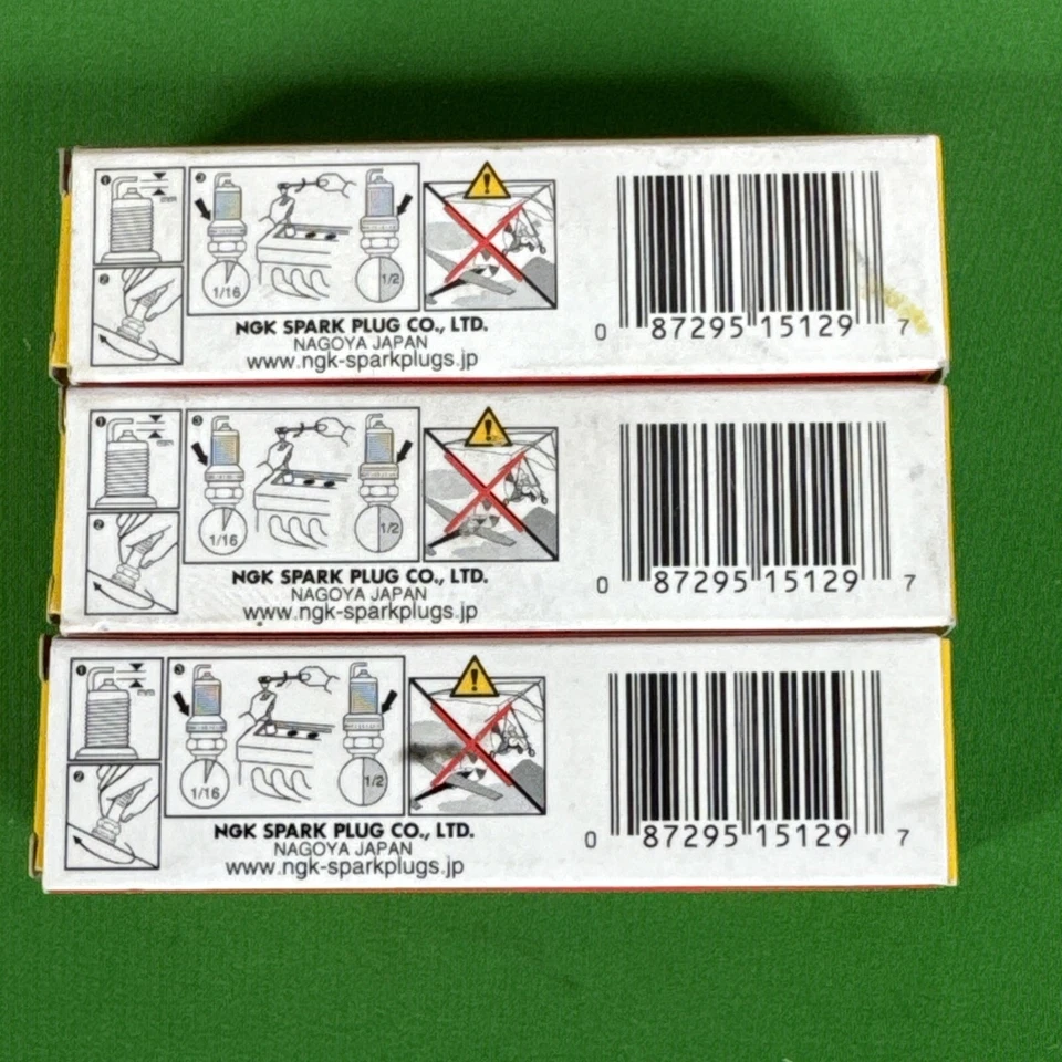 lote de 3 bujías NGK HONDA VT1100 SHADOW SPIRIT SABRE AERO ACE DPR7EA9 Foto 3 de 3