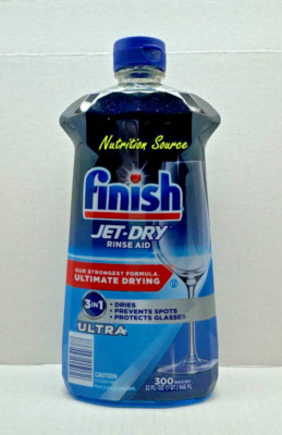 Finish Jet-Dry Ultra Dishwasher Rinse Aid, 32 fl oz