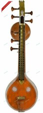 Professional Tun Wood Saraswati Veena Quality Indian Handmade Sruthi Ekantham