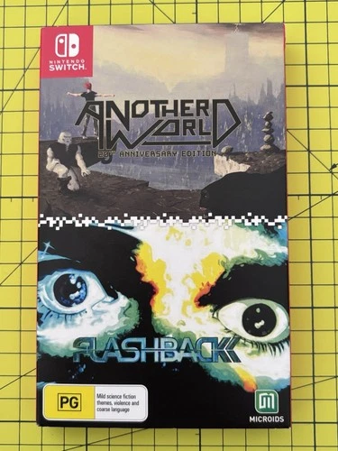 Another World Anniversary Edition and Flashback for Nintendo Switch