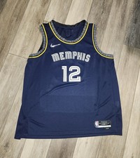 Authentic Ja Morant Memphis Grizzlies 75th Nike city swingman Jersey 56 XXL