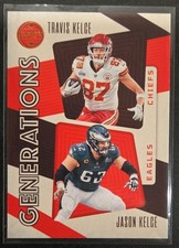 2023 Panini Legacy Generations Travis Kelce /Jason Kelce #GEN-1 