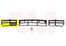 VAN WEZEL Lüftungsgitter Grill Stoßfänger für BMW 5 Limousine (E39)