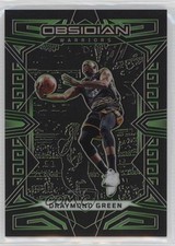 2022-23 Panini Obsidian Electric Etch Green 19/25 Draymond Green #87 10k8