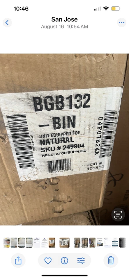 Гриль для барбекю DCS 5 шт., согревающий ящик, холодильник и т. д. Новый в коробках. - Изображение 2 из 4