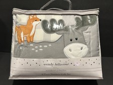 Wendy Bellissimo Woodland Collection Nursery Crib Baby 4 Piece Set