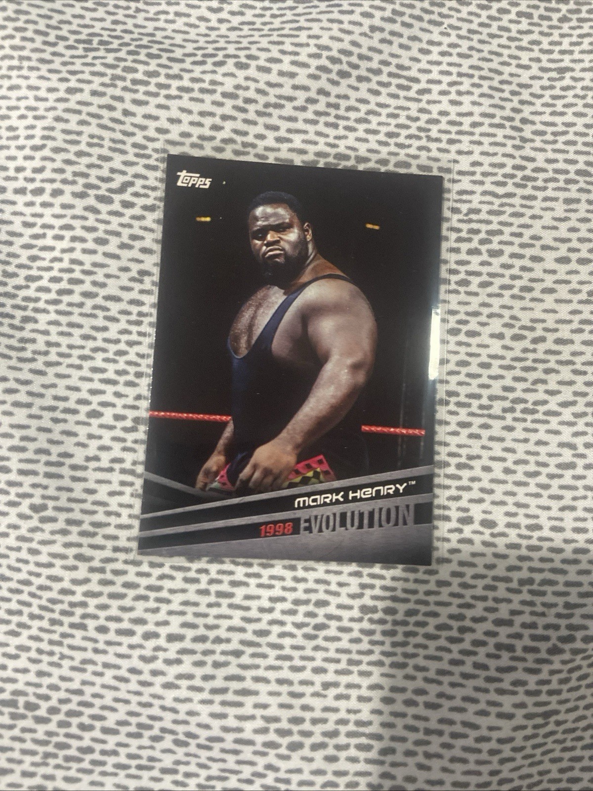 Mark Henry 2018 Topps WWE Wrestling Evolution #E-33