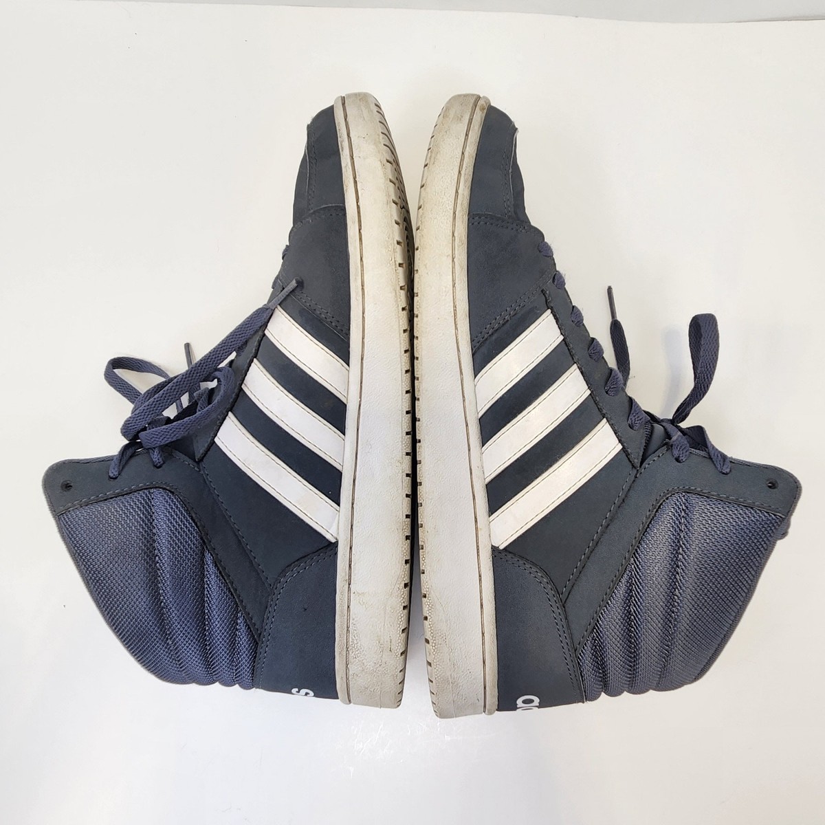 Adidas Neo Men VS Hoops Mid Gray White Athletic Sneakers Size 10.5  Lifestyle | eBay