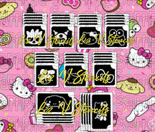 San Rio Friends Glitter Tattoo