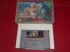 King of the Monsters 2, Super Nintendo SNES 1994 Cartridge Cut-Up Box Inner Tray