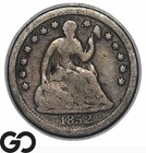 1852-O Seated Liberty Half Dime