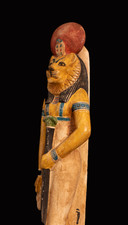 Unique Antique Egyptian Sekhmet Statue Pharaonic Goddess of War Rare Antiques BC