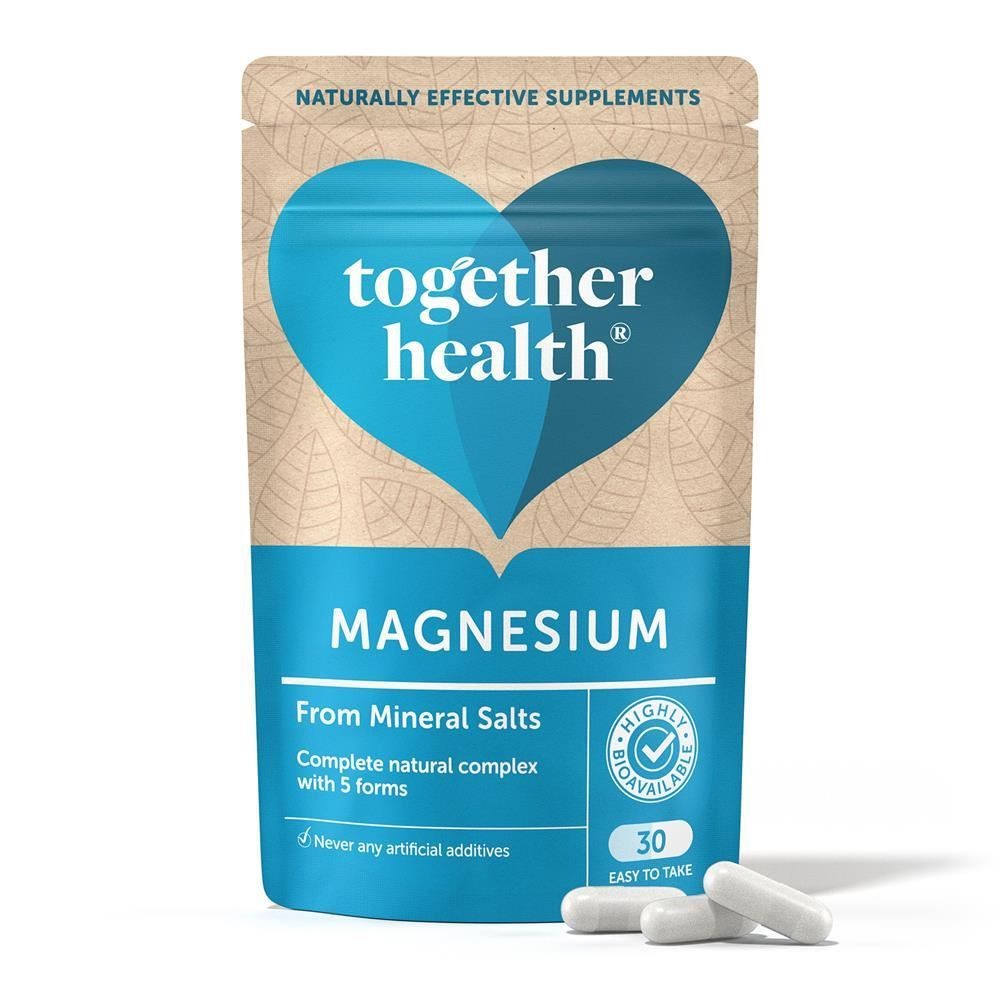 Together Health Together Marine Magnesium all 5 forms 30 Capsules - 4 Pack