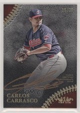 2018 Topps Tier One Prime Performers Bronze Ink 15/25 Carlos Carrasco Auto 6fs