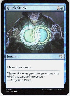 Quick Study 65 Secrets of Strixhaven Magic the Gathering