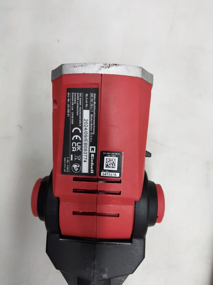 Utensile multifunzione a batteria Einhell GE-HC 18 Li T-Solo - incompleto - Immagine 4 di 4