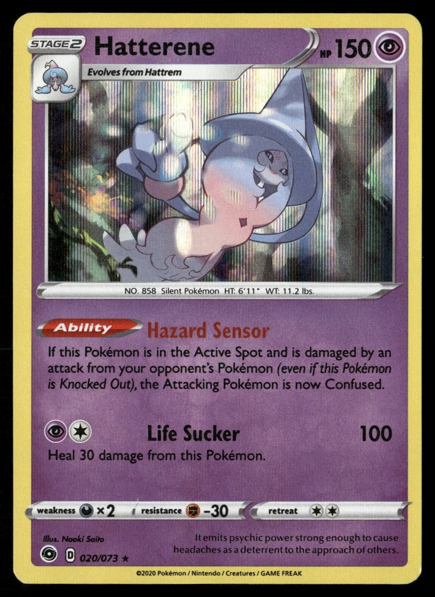 Hatterene Pokmon TCG Cards for sale | eBay