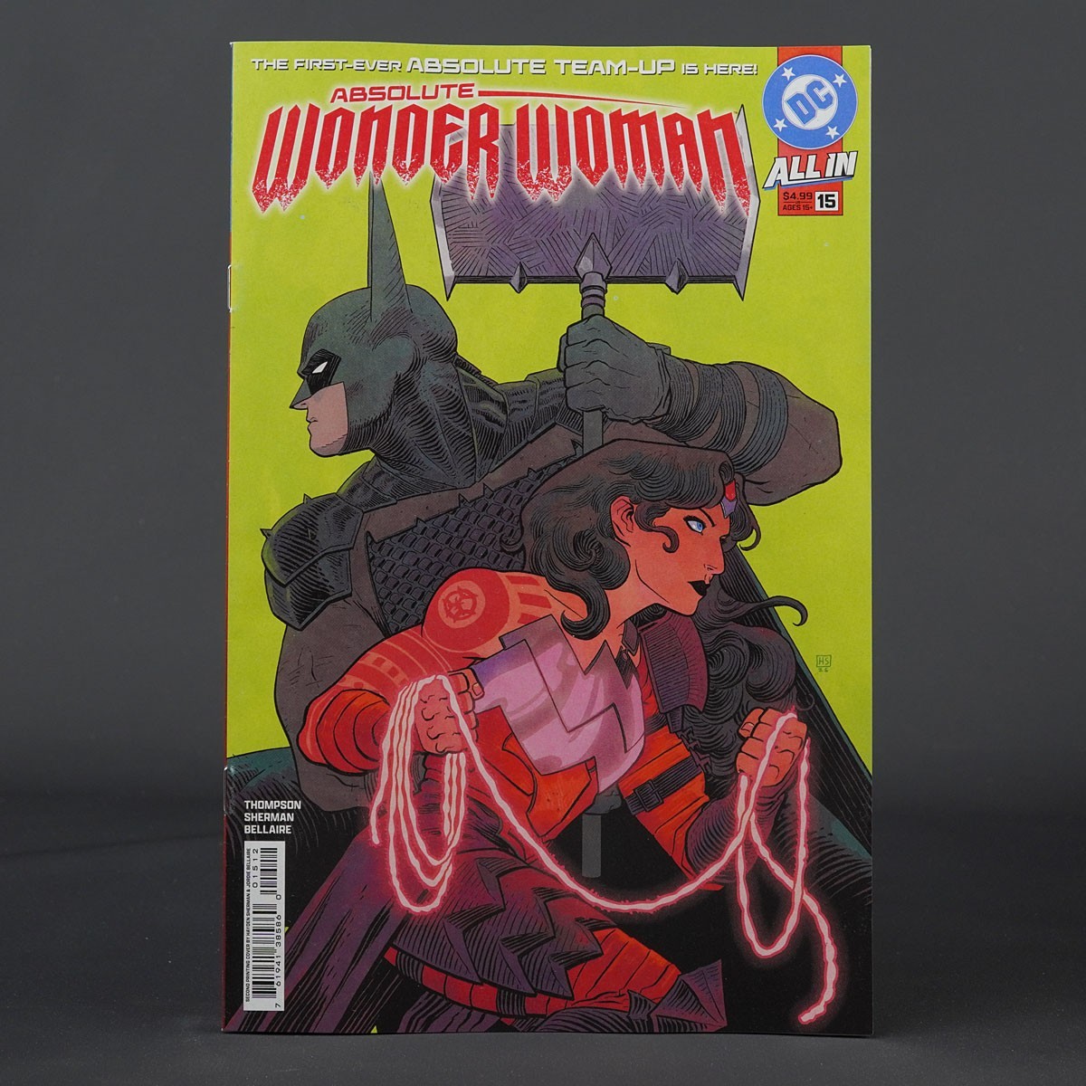 ABSOLUTE WONDER WOMAN #15 2nd ptg Cvr A DC Comics 2026 0126DC8309 (CA) Sherman