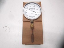 Trerice V80445065B31 4-1/2" Dial 0-160F Adjustable Vapor Actuated Thermometer