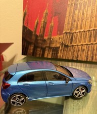 Norev Mercedes Benz A Class W176 2013 Blue Metallic Scale 1:18