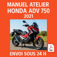 Manuel Atelier Honda ADV 750 2021 Revue Technique Moto Français RMT CD PDF