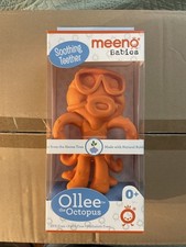 Meeno Babies Soothing Teether Ollie The Octopus New In Box