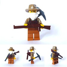 MOC aus LEGO®-Teilen Goldgräber Western Cowboys&Indianer | passt zu 6769