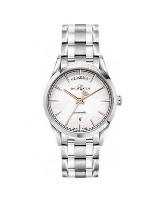 Philip Watch Sunray Automatik 41mm Weiß Herrenuhr