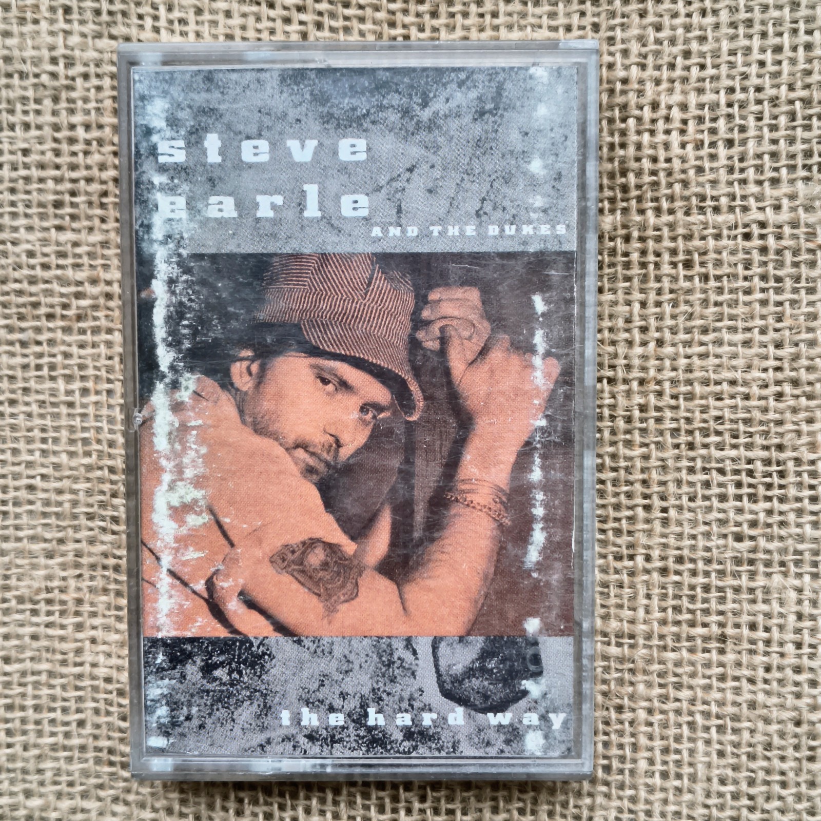 Steve Earl And The Dukes The Hard Way Cassette Audio Tape 1990 Retro