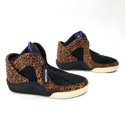 Men's Lil Wayne x Supra Spectre Chimera Cheetah Sneakers Suede