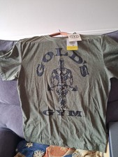 Brand New With Tags, Golds Gym T Shirt Medium, FREE POSTAGE