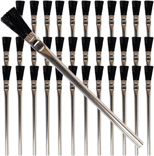 Acid Brushes, 3/8 Inch Flux Brush for Glue & Grease, 36 Count | Soldering, Plumb