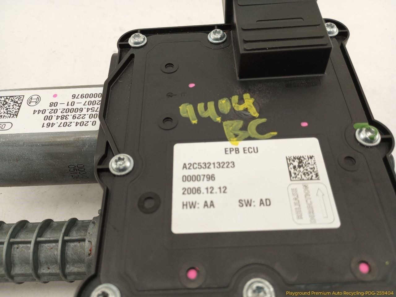 Maserati Quattroporte M139 Electronic Parking Brake Actuator Fits 2003-2008 03