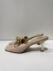 Figlia Beige Women Pump Heel Size 9