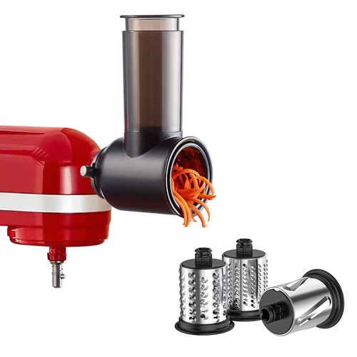 Slicer Shredder Attachments for KitchenAid Stand Mixer Cheese Grater Attachme... - 第 1/6 張圖片
