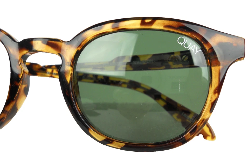 Óculos de sol polarizado Quay Walk On 100% proteção UV tartaruga/marrom lentes 47mm - Imagem 3 de 4