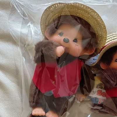 Sekiguchi Monchhichi x Netflix ONE PIECE Luffy Plush & Keychain