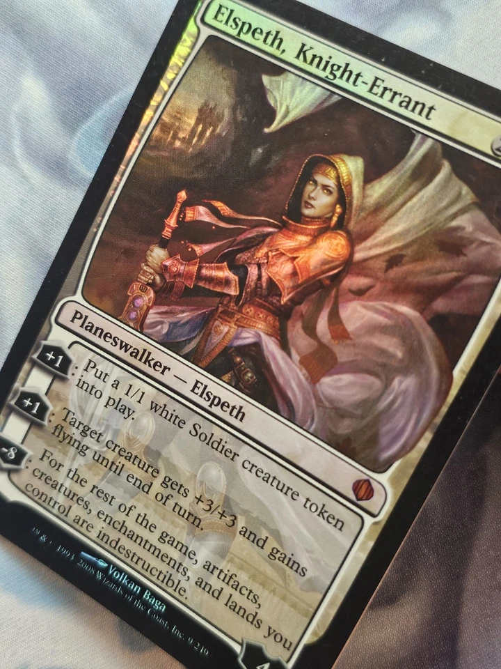 *FOIL* Elspeth, Knight-Errant- Shards of Alara - MTG - Light Play - Image 3 of 3