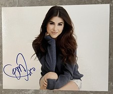 DANIELLA MONET of VICTORIOUS IN PERSON SIGNED 8X10 COLOR PHOTO 2 COA 