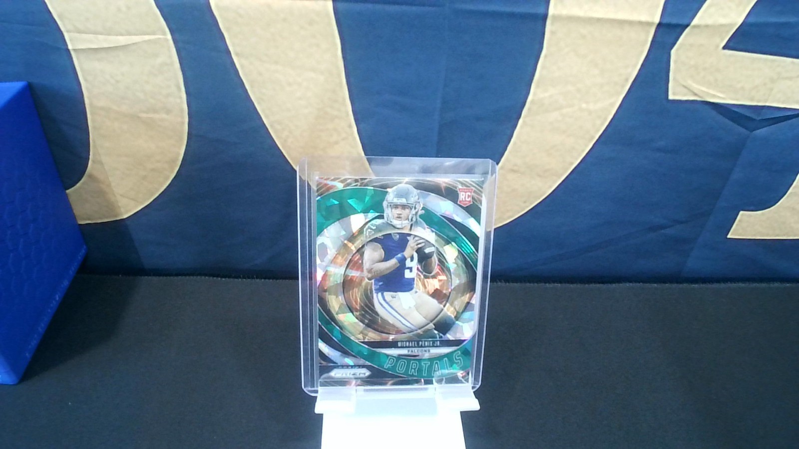 2024 Panini Prizm - Portals Michael Penix Jr. #6 Green Ice Prizm (RC)