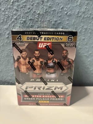 2021 Panini Prizm UFC Debut Edition Silver Prizm Green Prizm Autograph Parallels
