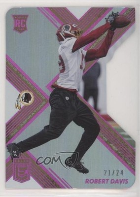 2017 Donruss Elite Rookies Aspirations Die-Cut 21/24 Robert Davis Rookie RC b2v