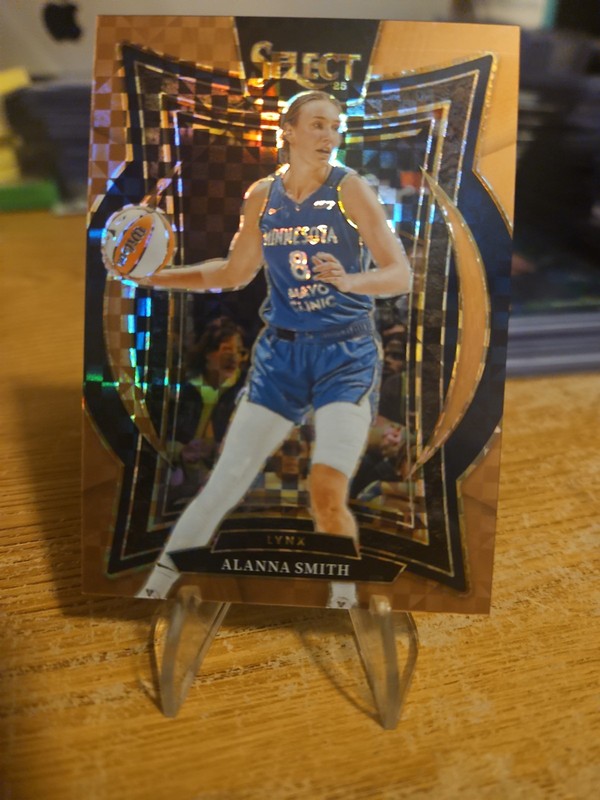 2025 Panini Select WNBA ALANNA SMITH BRONZE PRIZM LYNX /49