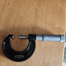L.S. Starrett No. 436 0-1 Inch Outside Micrometer .001 Grad. Made in USA