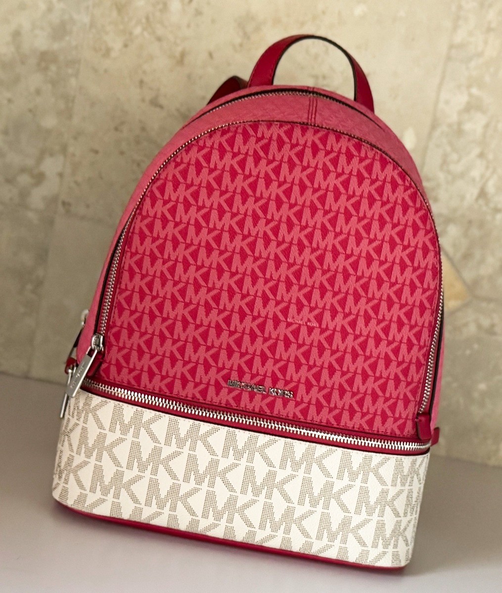 Black Designer Backpacks Michael Kors Mini Pink Backpack  display picture 1