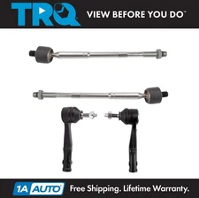 TRQ Inner and Outer Tie Rod Set For 2017-2020 Jeep Compass